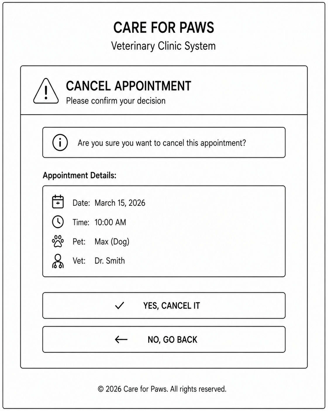 Cancel Appointment