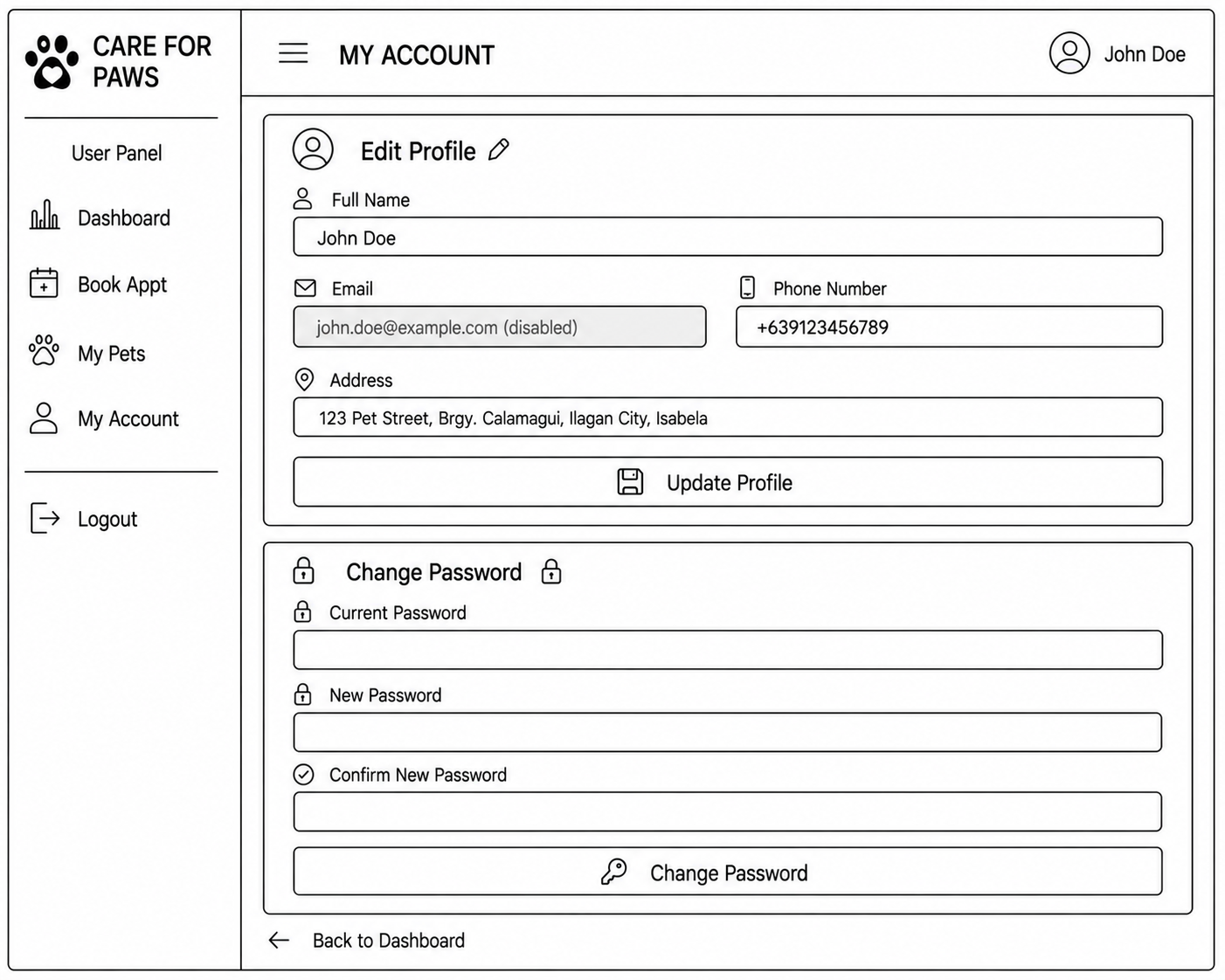 My Account